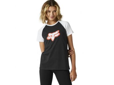 Fox Karrera Raglan dámské tričko krátký rukáv Black