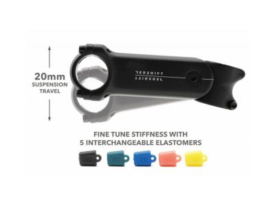 Redshift ShockStop kormánykormányszár, Ø-31.8 mm, 90 mm, +/- 6°