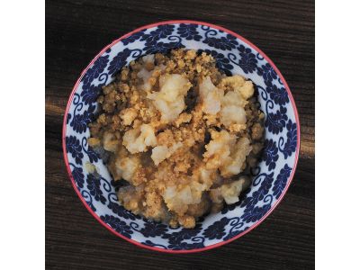 LYOfood apple cake with crumble