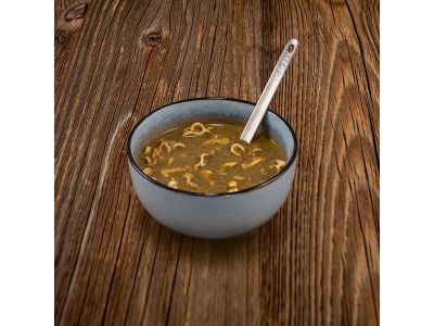 LYO FOOD cremige Pilzsuppe mit Gorgonzola und Nudeln