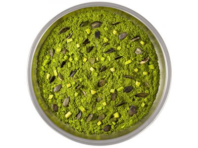 LYO FOOD krémová brokolicová polievka so špenátom, mozzarellou a tekvicovými semienkami