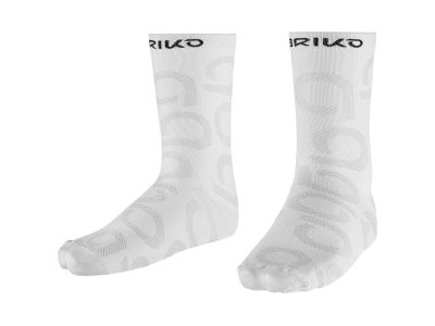 Briko MEDIUM SOCKS 13cm cyklistické ponožky biela