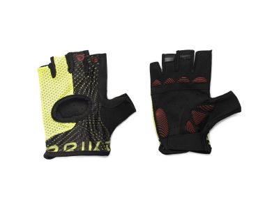 Briko GRANFONDO LIGHT gloves, black/yellow