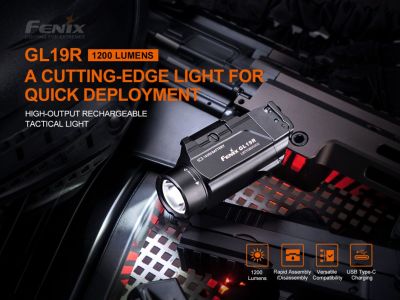 Fenix GL19R zbraňové nabíjateľné svietidlo 