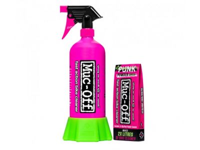 Muc-Off Bottle for Life + Punk Powder bottle and powder set for cleaning bikes