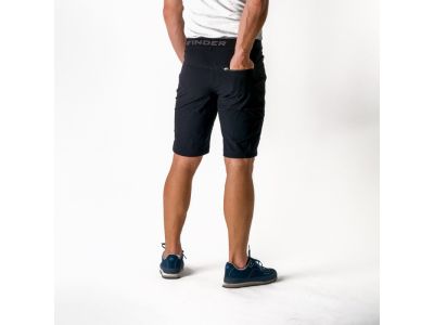 Northfinder IZAIAH Trekking-Stretchshorts für Herren, schwarz