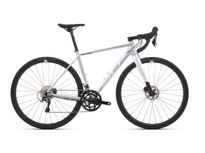 Superior X-ROAD Comp kerékpár, fényes ezüst/fehér Metallic