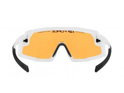 FORCE Grip glasses, white/purple, contrasting lenses