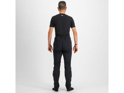 Pantaloni Sportful SQUADRA, negru/galben