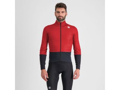 Sportos TOTAL COMFORT kabát, piros/fekete