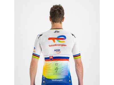 Koszulka rowerowa Sportful Bomber TotalEnergies Peter Sagan, biała