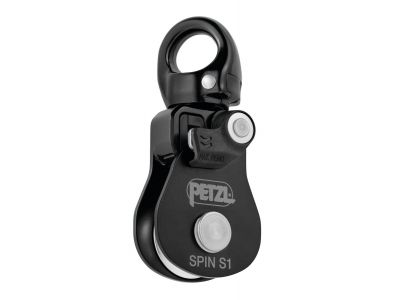 Petzl SPIN S1 single-sided pulley with swivel hinge