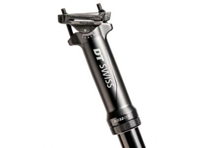 DT Swiss D232 One Carbon telescopic seat post Ø-27.2 mm, 400 mm/60 mm, L1 Remote Lever