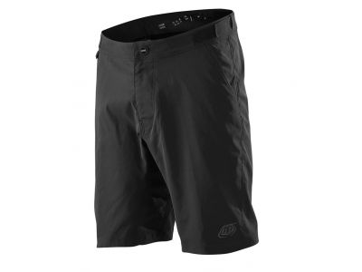 Troy Lee Designs Flowline Shifty Shell Shorts, Solid black