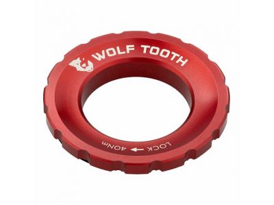 Wolf Tooth Centerlock external lockring, red