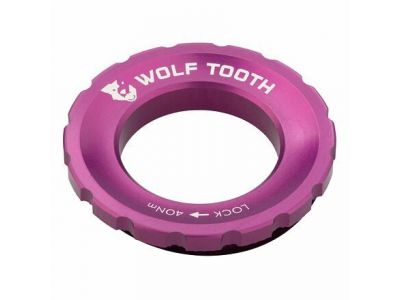 Wolf Tooth Centerlock external lockring, purple