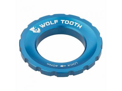 Wolf Tooth Centerlock external lockring, blue