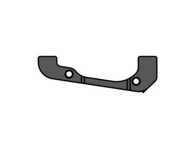 Hayes rear brake adapter with 160 mm disc