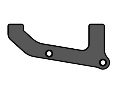 Hayes rear brake adapter with 203 mm disc