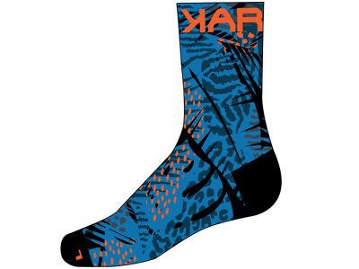 Karpos Fire ponožky, tmavě modrá/oranžová