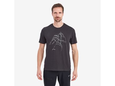 Montane ABSTRACT T-SHIRT T-Shirt, dunkelgrau