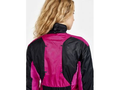 Craft PRO Hypervent dámska bunda, čierna/ružová