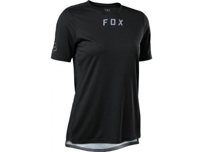 Fox Defend dámsky dres krátky rukáv, čierny