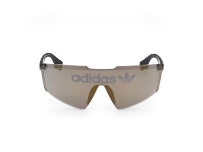 Okulary adidas Originals OR0048, lśniące głębokie złoto/brązowe lustro