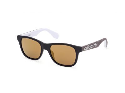Adidas Originals OR0060 Sunglasses, Matte Black/Brown Mirror