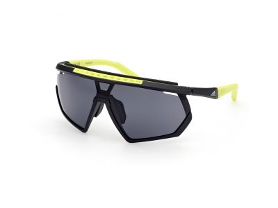 Adidas slnečné okuliare Sport SP0029-H Matte Black / Smoke Polarized 