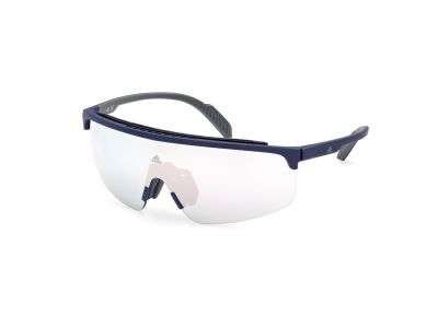 adidas Sport SP0044 Brille, blau/rauchverspiegelt