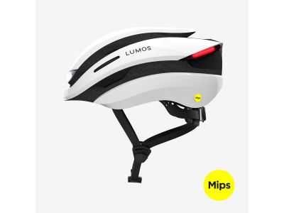 Lumos Ultra MIPS helmet Jet White
