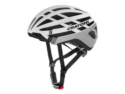 CRATONI C-Vento helma, white/black matt