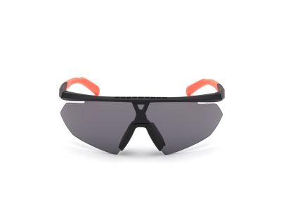 Adidas Sport SP0015 szemüveg, matt fekete/füst