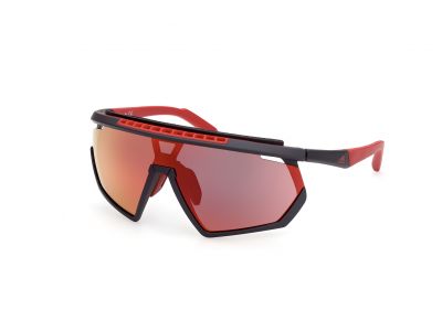Adidas Sport SP0029-H slnečné okuliare Matte Black / Roviex Mirror
