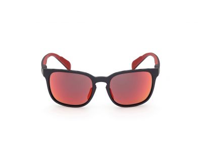 Adidas Sport SP0033 szemüveg, matt fekete/roviex tükör