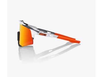 100% SPEEDCRAFT HiPER Red Mult okulary z soczewkami fotochromeowymi, biały/czarny/pomarańczowy