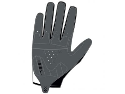 Karpos Federia gloves, white/black