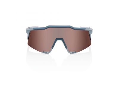 100% SPEEDCRAFT HiPER Crimson Silver Goggles, Grey/Brown