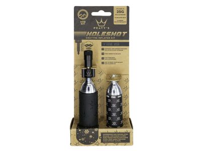 Peaty&#39;s Holeshot CO2 Kit, Black