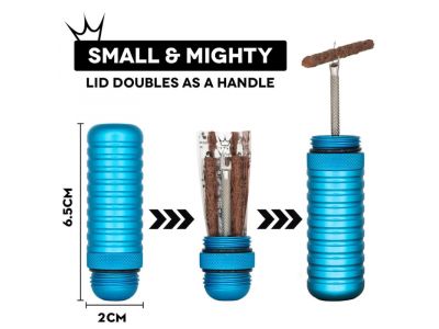Peaty&#39;s Holeshot Tubeless Repair Kit, Blue