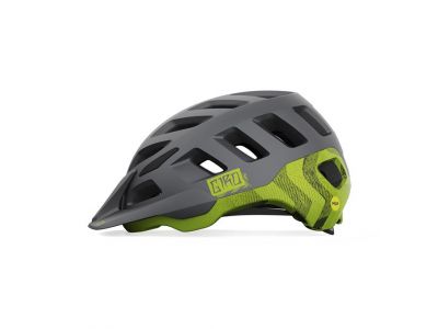 Giro Radix MIPS helmet Mat Metallic Black/Lime M