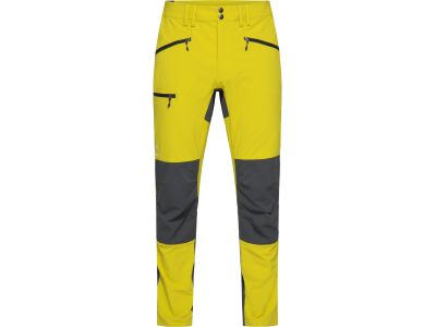 Spodnie Haglöfs Mid Slim, zielono-żółte