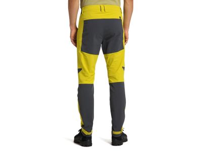 Spodnie Haglöfs Mid Slim, zielono-żółte