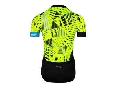 FORCE Shard koszulka rowerowa, fluorescencyjna