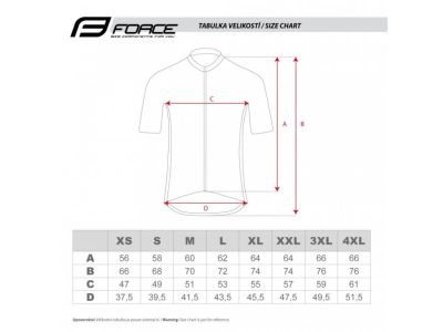 FORCE Shard jersey, red