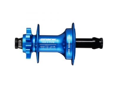 SPANK HEX J-TYPE Boost R148 rear hub, 32H, Blue (without lockring)