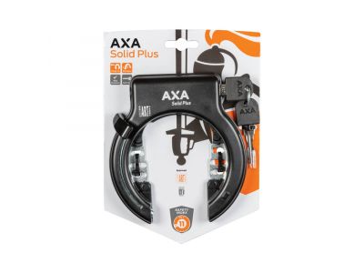 AXA Solid Plus Schloss, schwarz