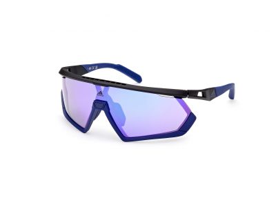 adidas Sport SP0054 glasses, matte black/gradient or mirror violet