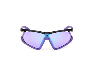 adidas Sport SP0055 Brille, Schwarz/Verlauf oder Spiegelviolett